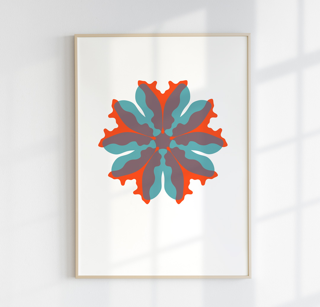 Silkscreen art prints series, Unity