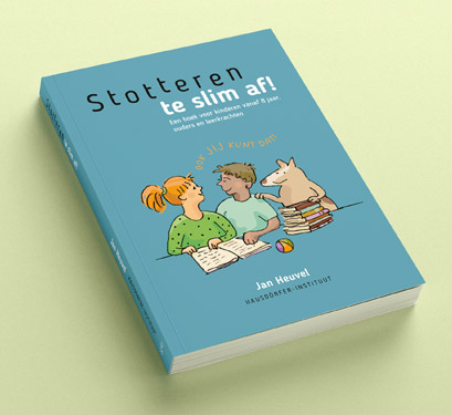 Book design & illustrations for 'Outsmarting Stuttering!' of Hausdörfer Institute for Natural Speech
