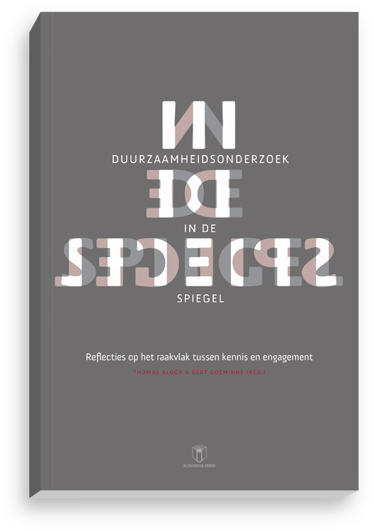 Cover design for Duurzaamheidsonderzoek in de Spiegel (Thomas Block)