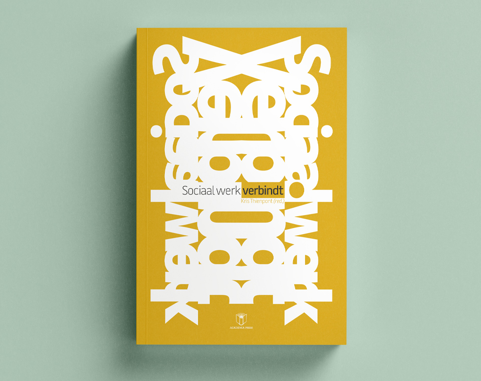Cover design for Sociaal Werk Verbindt (Kris Thienpont)