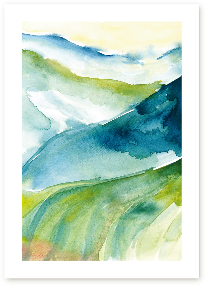 Artprint affiche ontwerp: Wine Hills