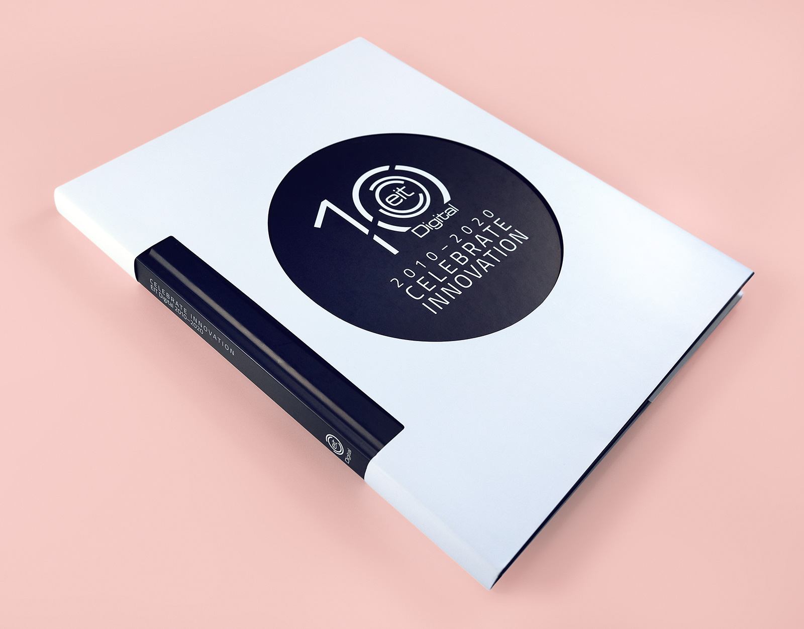 Book design for EIT Digital’s 10th Anniversary Publication Celebrate Innovation