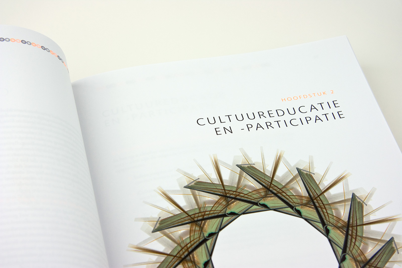 Inner work layout in book design Municipality of The Hague: Haagse Nieuwe