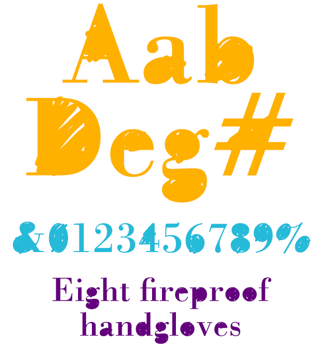 Customized type design for brand identity De Slimme Speeltuin