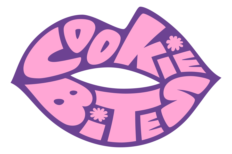 Typographic brand name design Albert Heijn Cookie Bites